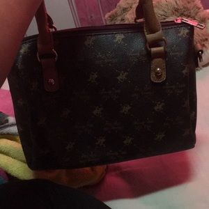 A Beverly Hills polo bag that is lightly used.